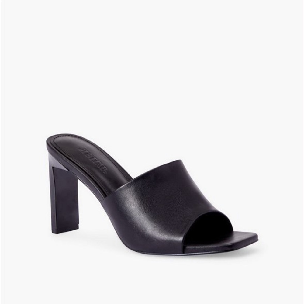 Mule heeled sandal